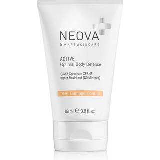Neova Smartskincare Active Sunscreen til krop 3 fl. Oz. | Broad Spectrum SPF 43 | Zink & Octinoxate | Vandbestandigt op til 80 minutter
