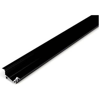 LED Profil DIAGONAL14 - 2m - Sort