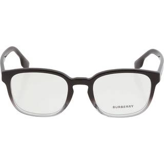 Burberry Mand BE2344 EDISON 3955 Optiske stel Acetat Sort Transparent Firkantet Normal