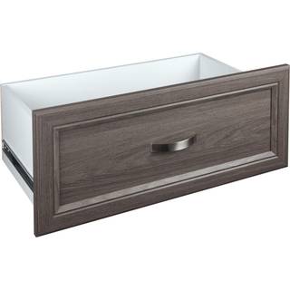 Closetmaid Suitesymphony tr?skuffe Tilf?j til tilbeh?r Shaker Style til opbevaring skab t?j x 10 st?rrelse til 25 tommer. Enheder grafitgr?/satin