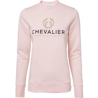 Chevalier Logo Sweatshirt Kvinder Blød Lyserød 36W. -