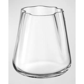 LSA International Vases - 'Lagoon Vase', small in Clear Glass