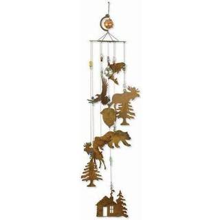 Sunset Vista Designs Wilderness Wonders Rustic Cabin Wind Chime Large