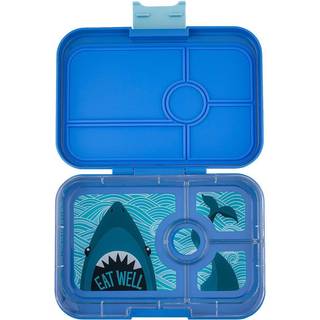 Yumbox Madkasse Tapas Large, 4 rum - Blå haj