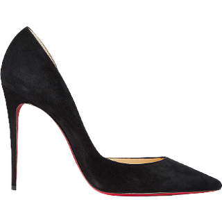 Christian Louboutin Iriza 100 suede pumps - black - EU 34