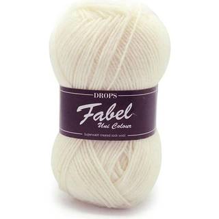 DROPS Fabel Garn Unicolor - 101 beige