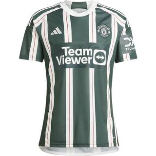 Manchester United 23/24 udebanetrøje - Green Night / Core White / Active Maroon - XS