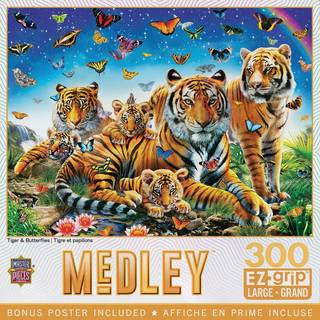 Tiger & sommerfugle 300 pc
