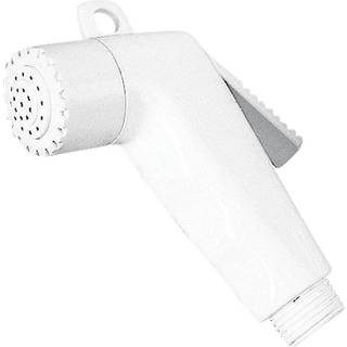 Bruserhoved / bruserhåndtag Nuova Rade, 1/2" G (BSP), plast, hvid