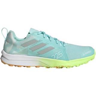 adidas Terrex Speed Flow Trail Running Shoe Men - Grey, Lime, Size 11 - grey
