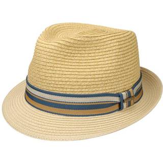 Stetson Stetson Trilby Toyo Strå Sommerhat - Natur, 61 (XL) / Natur / Trilby