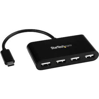 StarTech.com USB-C Hub 4-Port USB hub - USB 2.0 - 4 ports - Sort