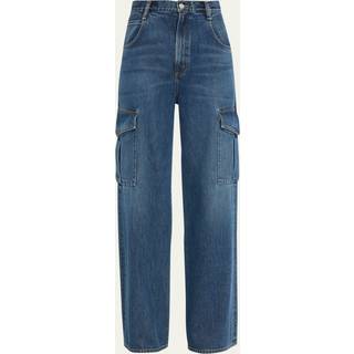 Agolde Minka denim cargo pants - blue - XS