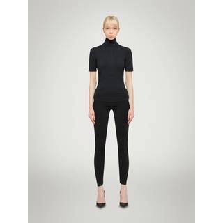 Wolford Aurora turtleneck top - black - L