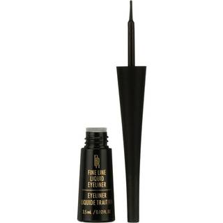 Sort udstr?ling fin linje flydende eyeliner sort 0,12 v?ske ounce