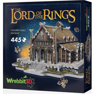 LORD OF THE RINGS - Puzzle 3D - Golden Hall - 445 Pces