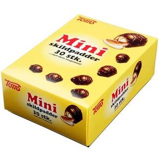 Toms Mini Skildpadder Mørk Chokolade 360 gram
