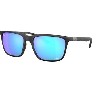 Ray-Ban RB4385 601SA1 58 Solbriller Mænd Black - Black - 58mm