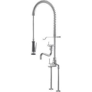 KWC Storkøkkenarmatur med forbruser. 1 greb, 2 huls. Bordmonteret. Krom