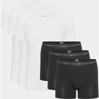 Bambus T-shirt og underbukse-sampak fra JBS til mænd, S
