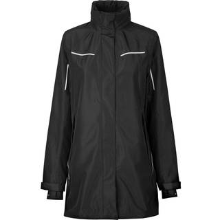 ID Zip-n-Mix Shell Jakke Dame Sort