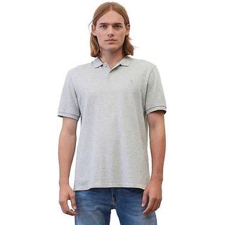 Marc O'Polo Herren Polo-Shirt grau meliert