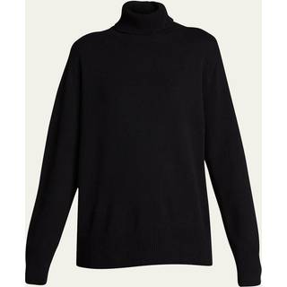 The Row Stepny wool and cashmere turtleneck sweater - black - M