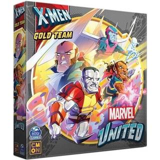 Cmon Marvel United X-Men Gold Team Expansion | Tabletop Miniatures Game | Strategispil | Kooperativt spil for voksne og b?rn | Alder 14+ | 1-7 sp