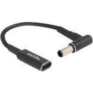 DeLOCK - power adapter - 24 pin USB-C to DC jack 6.0 x 4.3 mm - 15 cm