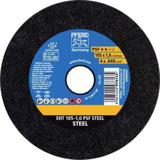 Skæreskive 105mm. EHT105-1,0 PSF STEEL 16mm. Pferd