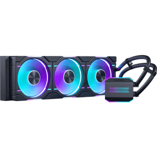Phanteks Glacier One 360D30 DRGB Køler (sort)