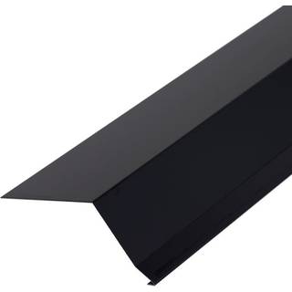 Tagfod 80mm u. asfalt - sort