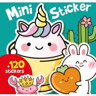 Mini-stickers bog - Manga, 120+ stk