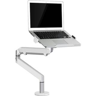 WERGON - Felix - Desktop holder med Gasfjeder til monitor skærm op til 32 / Laptop 11-17 - Mørkegrå