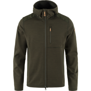 Fjällräven Keb Fleece Hoodie M M DEEP FOREST
