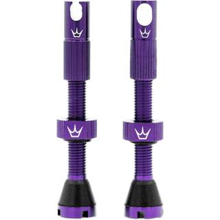 Peatys x ChrisKing Tubeless Ventiler 42mm Violet