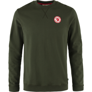 Fjällräven Men's 1960 Logo Badge Sweater Deep Forest, XXL