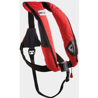 Oppustelig redningsvest 1852-Marine Aero Plus 165N, automatisk, rød + kulsyrepatron 33 gram, One-Size (&gt; 50 kg)