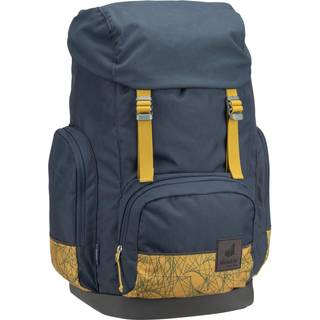 Schulrucksack Scula 30 Liter Ink-Turmeric Blau, Grau
