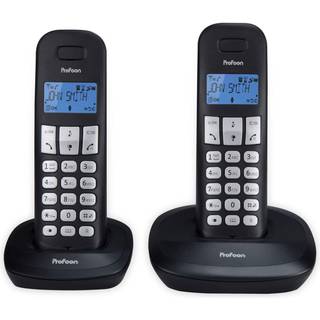 Telefon med 2 håndsæt, PDX-1120 DECT