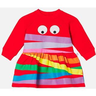 Stella McCartney Kids Baby printed cotton dress - red - M 24
