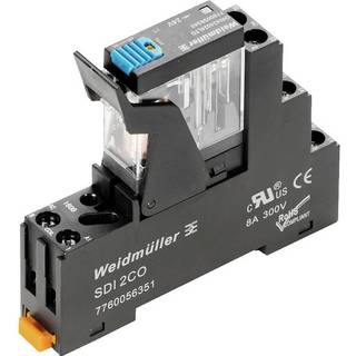 Weidmüller Relæ komplet 2c/o 5a 24vdc