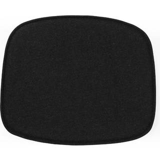Normann Copenhagen - Form Seat Cushion Black MLF28 - Andet tilbehør - Simon Legald - Sort