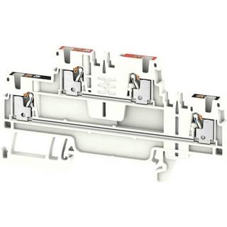 Weidmüller Gennemgangsklemme knx  a2t 1.5 knx rd-bk