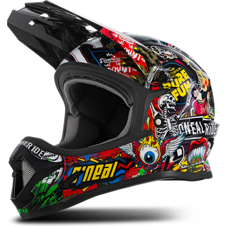 O'Neal Youth's Sonus Helmet Cykelhjelm Børn størrelse L - 51-52 cm farve sort