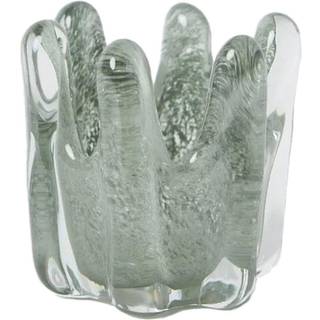 Olsson & Jensen Helix fyrfadsstage Ø14 cm Mosgrøn