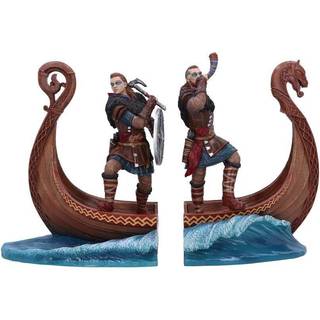 Bogstøtte - Eivor På En Båd (Valhalla) 31 Cm
