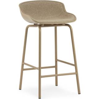 Normann Copenhagen Hyg Barstol 65 Cm Betrukket Forside - Barstole Ny Uld Sand - 604047