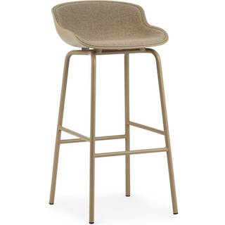Normann Copenhagen Hyg Barstol 75 Cm Betrukket Forside - Barstole Ny Uld Sand - 604082
