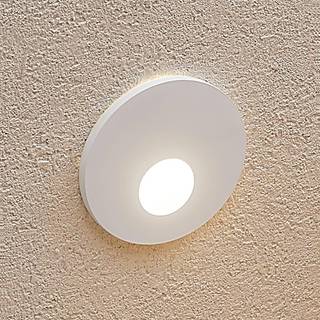 Arcchio LED-indbygningslampe Vexi, Ø 7,5 cm, hvid, aluminium, CCT